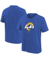 Big Boys Nike Royal Los Angeles Rams Logo T-shirt