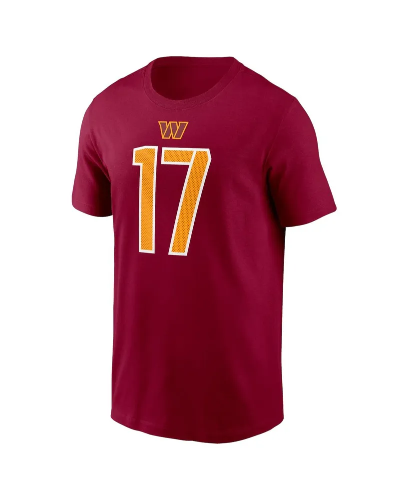 Men's Nike Terry McLaurin Burgundy Washington Commanders Player Name and Number T-shirt