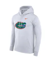 Men's Nike White Florida Gators Performance Pullover Hoodie