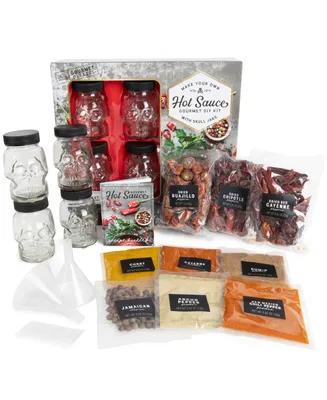 Thoughtfully Gourmet, The Original Diy Hot Sauce Kit Gift Set - Assorted Pre