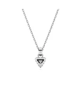 Swarovski Crystal Triangle Cut Stilla Pendant Necklace