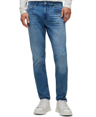 Boss by Hugo Men's Slim-Fit Super-Soft Stretch Denim Jeans