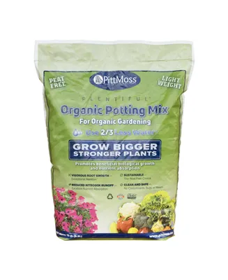 Pitt Moss PittMoss Plentiful Peat-Free Potting Mix For Gardening, 10 Quart Bag