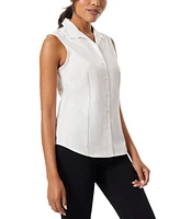 Jones New York Women's Cotton Easy-Care Sleeveless Shirt