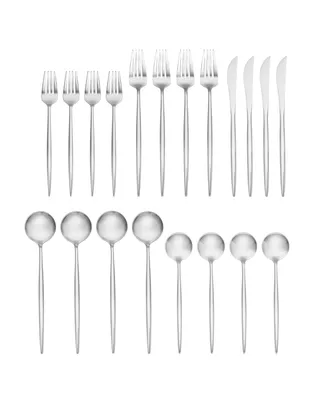 Skandia Hampton Forge Zephyr Mirror 20-pc Flatware Set, Service for 4