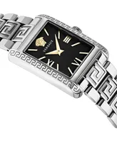 Versace Women's Swiss Tonneau Stainless Steel Bracelet Watch 23x33mm