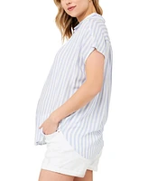 Ripe Maternity Quinn St Relaxed Shirt