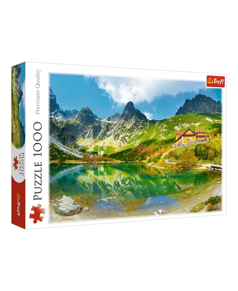 Trefl Red 1000 Piece Puzzle- Shelter Over The Green Pond, Tatras, Slovakia