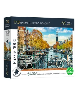 Trefl Prime 1000 Piece Puzzle- Wanderlust Autumn in Amsterdam, Netherlands