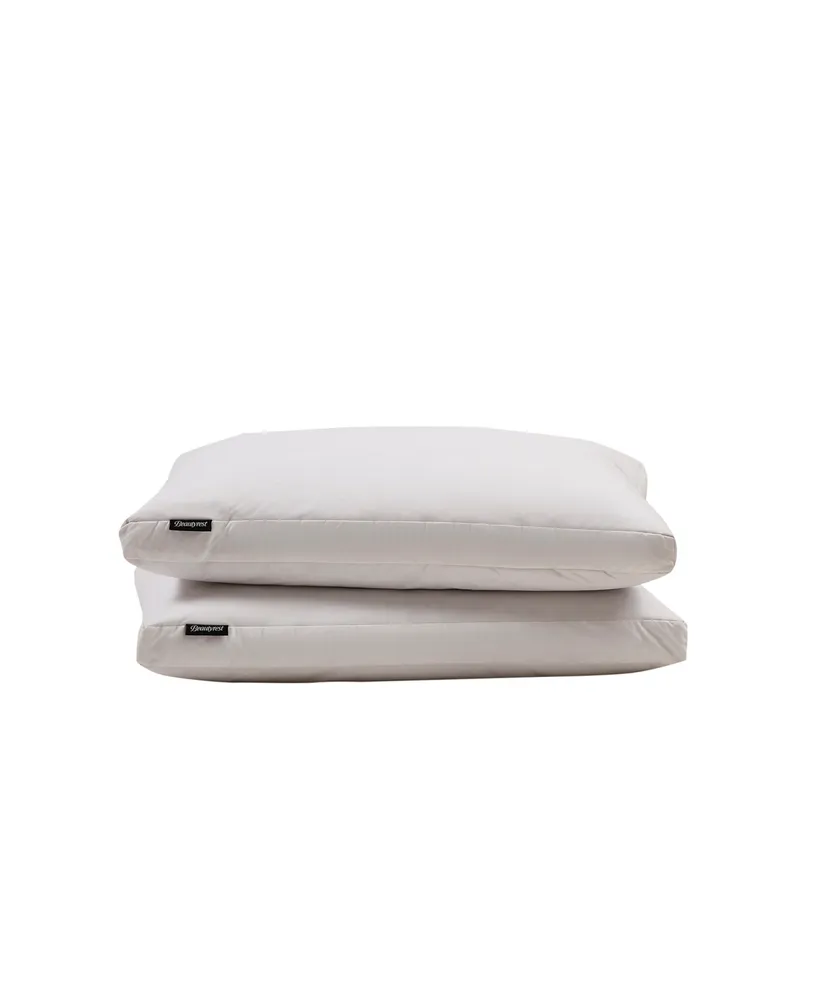 Beautyrest 2" Gussted Feather & Down Medium/Firm 2-Pack Pillow