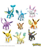 Mega Construx Pokemon Every Eevee Evolution Toy Building Set - Multi