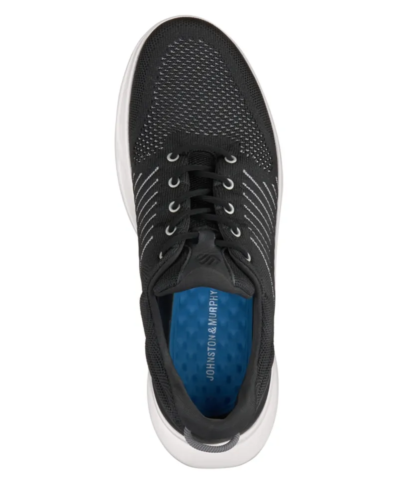 Johnston & Murphy Men's Escape Knit U-Throat Lace-Up Sneakers