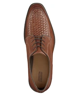 Johnston & Murphy Men's Meade Woven Moc Toe Dress Shoes