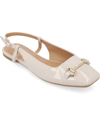 Journee Collection Women's Ceecy Slingback Flats