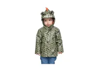 Rokka&Rolla Toddler Boys Rain Coat Dinosaur Jacket