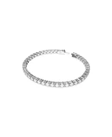 Swarovski Crystal Round Cut Matrix Tennis Bracelet