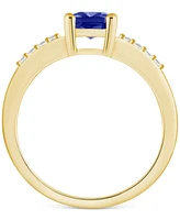 Tanzanite (1-5/8 ct. t.w.) & Diamond (1/8 14k Gold