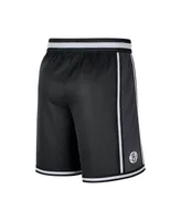 Men's Nike Black Brooklyn Nets Pre-Game Performance Shorts