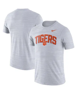 Men's Nike White Clemson Tigers 2022 Game Day Sideline Velocity Performance T-shirt