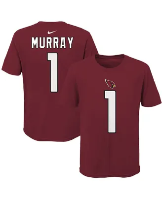 Big Boys, Girls and Nike Cardinal Arizona Cardinals Logo Kyler Murray Player Name Number T-shirt
