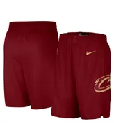 Men's Nike Wine Cleveland Cavaliers 2020/21 Association Edition Swingman Performance Shorts