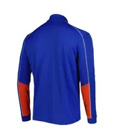 Men's Columbia Royal Florida Gators Shotgun 2.0 Omni-Wick Quarter-Zip Jacket