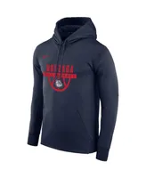 Men's Nike Navy Gonzaga Bulldogs Basketball Drop Circuit Pullover Hoodie