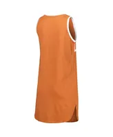 Women's Concepts Sport Texas Orange Longhorns Tank Nightshirt