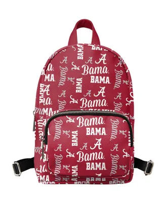 Youth Girls Foco Red Alabama Crimson Tide Repeat Brooklyn Mini Backpack
