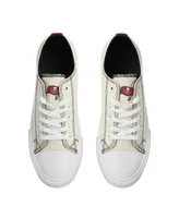 Women's Foco Cream Tampa Bay Buccaneers Low Top Canvas Shoes