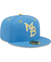 Men's New Era Royal Myrtle Beach Pelicans Authentic Collection Team Home 59FIFTY Fitted Hat