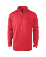 Men's Dunbrooke Scarlet San Francisco 49ers All-Star Tech Quarter-Zip Top