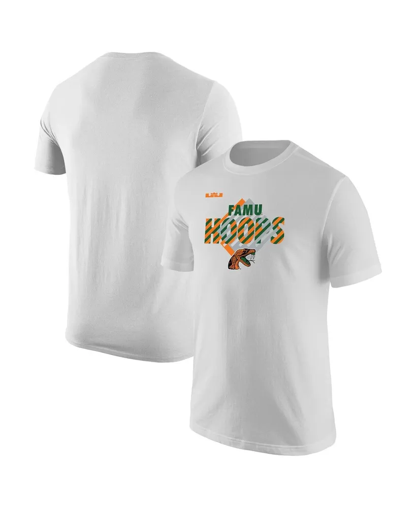 Men's Nike x LeBron James White Florida A&M Rattlers Core T-shirt