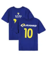 Preschool Boys and Girls Cooper Kupp Royal Los Angeles Rams Mainliner Team Player Name Number T-shirt