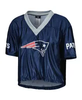 Women's Navy New England Patriots Game Day Costume Set