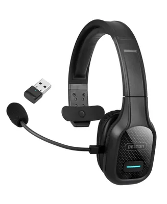 Delton 20X Professional Computer Headset w/ Auto Pairing Usb Dongle