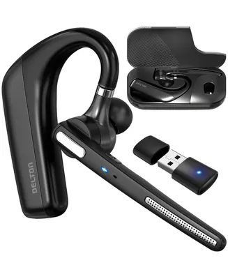 Delton 90X Ultralight Executive Computer Headset w/ Auto Pairing Usb Dongle and Charging/Carrying Case