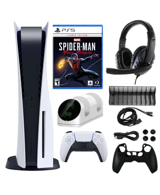 PlayStation 5 Console w/ SpiderMan Miles Morales Game & Kit