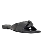 Calvin Klein Women's Marita Casual Slip-on Flat Sandals