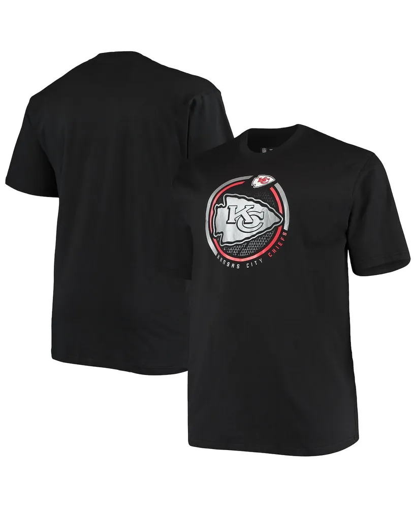 Fanatics Men\'s Fanatics Branded Black Kansas City Chiefs Big and Tall Color  Pop T-shirt | Hawthorn Mall