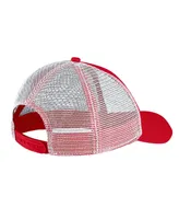 Men's Nike Red Canada Soccer Classic99 Trucker Snapback Hat