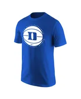 Men's Nike Royal Duke Blue Devils Basketball Logo T-shirt