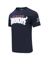 Men's Pro Standard Navy Howard Bison University Classic T-shirt