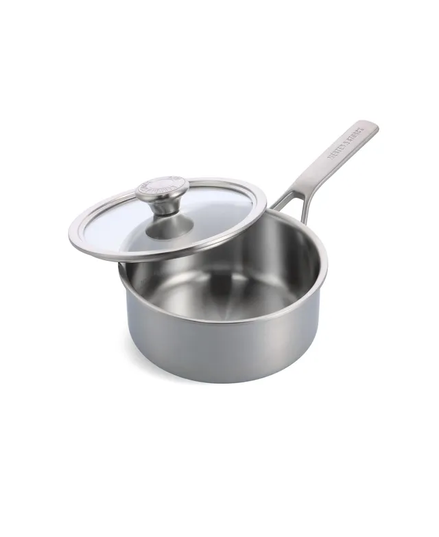 Cuisinart Chef's Classic Stainless Steel 1.5 Qt. Covered Saucepan - Macy's