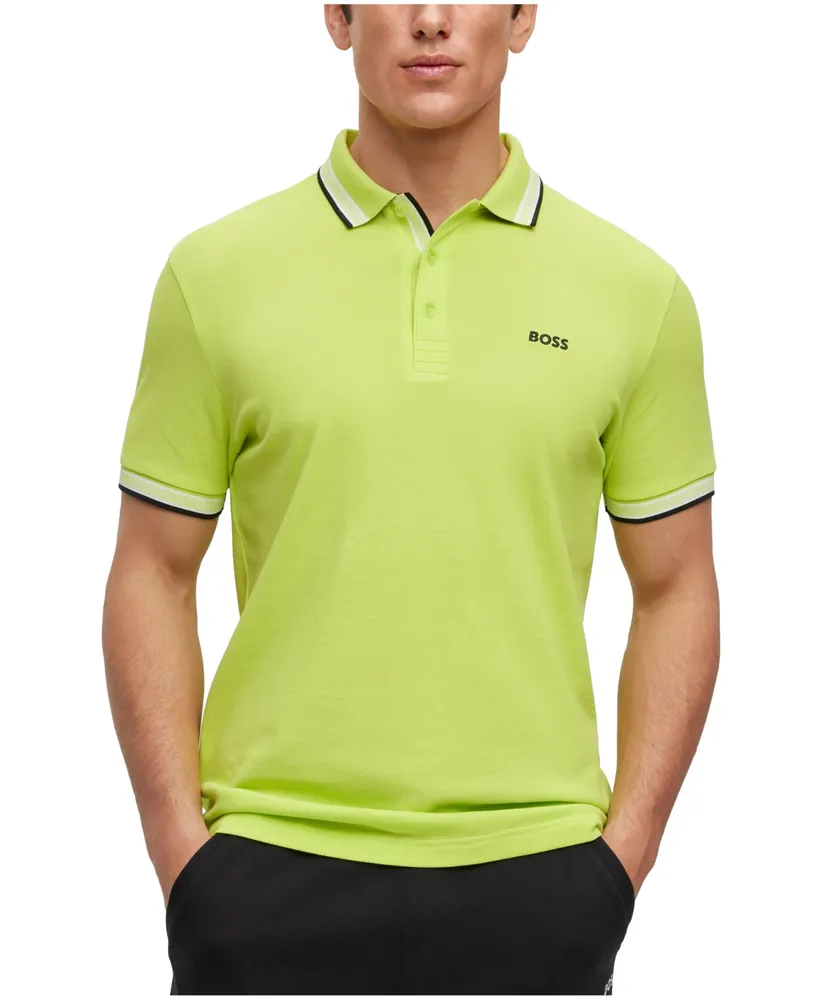 Boss by Hugo Men's Cotton Logo Polo Shirt