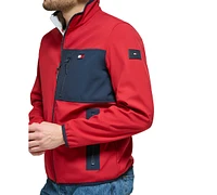 Tommy Hilfiger Men's Regular-Fit Colorblocked Soft Shell Jacket