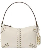 Michael Kors Astor Large Studded Leather Pouchette