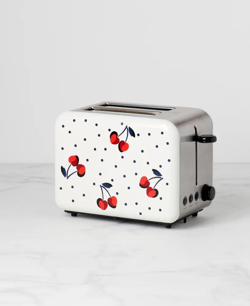 Kate Spade New York Vintage-Like Cherry Dot Toaster