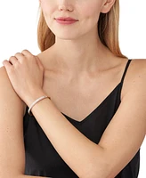 Michael Kors Tapered Baguette and Pave Bangle Bracelet