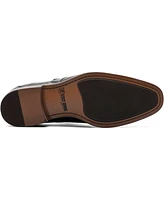 Stacy Adams Men's Karcher Plain Toe Monk Strap Slip-On Dress Shoes
